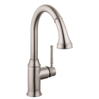 Hansgrohe 04215800 Talis C Higharc Kitchen Faucet, Steel Optik