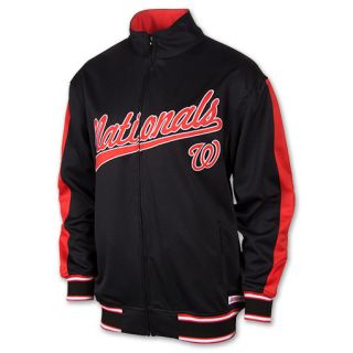 Mens Dynasty Washington Nationals MLB Full Zip Track Jacket