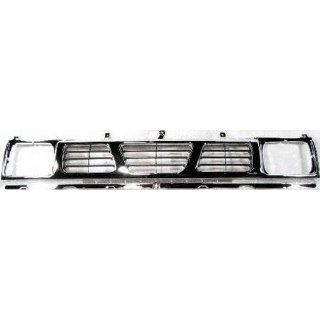 93 97 NISSAN PICKUP GRILLE TRUCK, Chrome (1993 93 1994 94 1995 95 1996