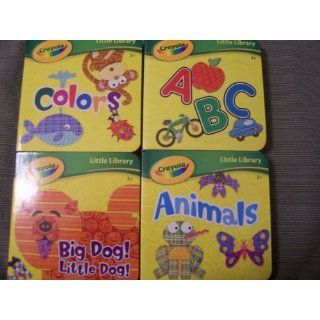 Crayola Little Library ~ Set of 4 Educational Board Books