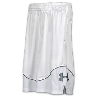 Under Armour Mens Nonstop Basketball Shorts White