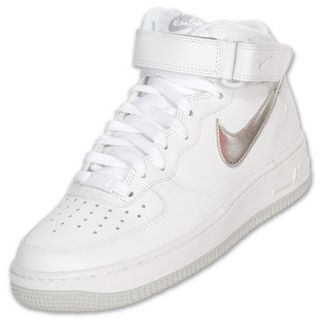 Mens Nike Air Force 1 Mid Casual Shoes White