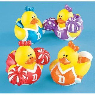Cheerleader Rubber Duckys 12 ct [Toy] 