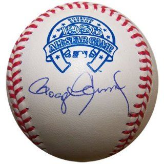 Roger Clemens Autographed Ball   1986 AllStar Game Sports