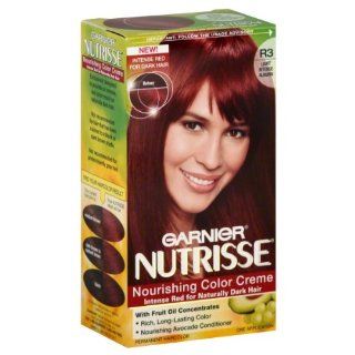 Garnier Nutrisse Haircolor, R3 Light Intense Auburn