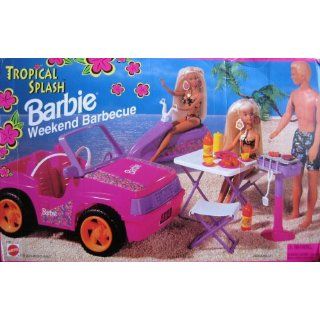 Barbie Tropical Splash WEEKEND BARBECUE Playset w JEEP