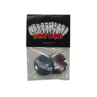 CHAMPION   I Want To Live   2 Pin / Button Pack Clothing