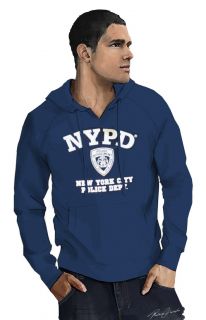 NYPD Hoodie Sweatshirt New York Police Dept XL
