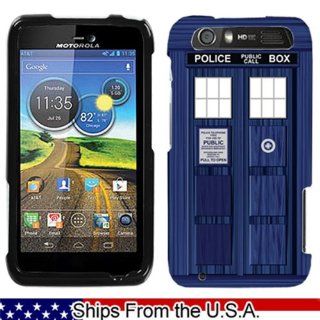 Motorola Atrix HD British Blue Police Box Cover Case Cell