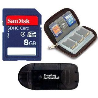 8GB SD/SDHC Class 4 Memory Card (Bonus Pack   Includes