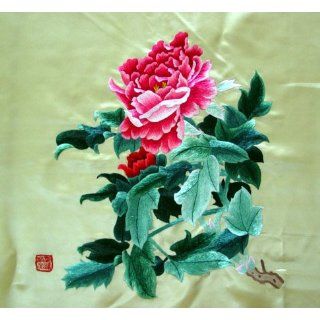 Beautiful Chinese Hunan Silk Embroidery Flower Everything