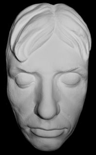 Lord Horatio Nelson RARE Life Mask Life Cast Finished in Natural White