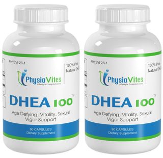 28 Physiov x 2 DHEA 100 Anti Aging Vitality Sexual Vigor 100mg 180