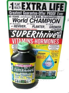 Superthrive Vitamins Hormones Supplement for Health Growth of Your
