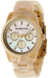 New Michael Kors MK5039 Horn Bracelet Ladies Watch in Original Box