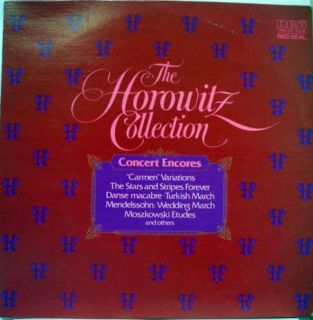 Horowitz Collection Concert Encores LP Mint ARM1 2717