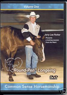 Jerry Lee Parker Round Pen Longeing Horse Training DVD