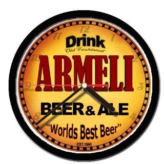 ARMELI beer and ale wall clock 