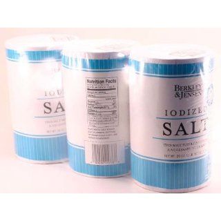 Berkley & Jensen iodized salt (3 bottles of 26 oz containers each