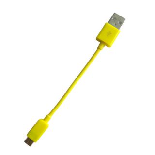 Short Travel USB to Micro USB Data Charger Sync Colorful Cable for