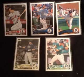  Update Complete Set 1 330 Trout Rizzo Hosmer Rookies RC NR Mint