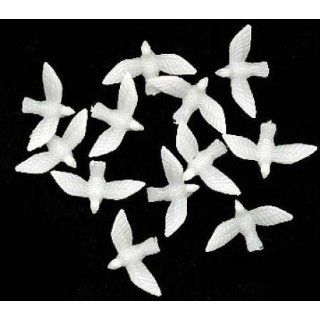 3/4 Miniature White Doves   Total of 578 Mini White