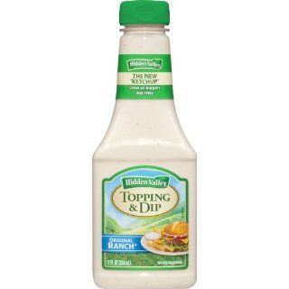 Hidden Valley for Everything Topping and Dip, Original Ranch, 12 Ounce