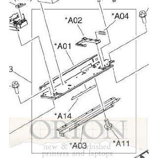 HP LASERJET 2840 RG5 6907 000CN SCANNER CROSSMEMBER