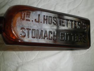 Antique Dr J Hostetters Stomach Bitters Bottle