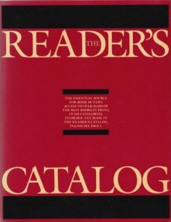 The Readers Catalog An Annotated Selection of More Than 40, 000 of