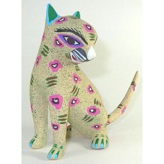 Cat ~ 5 1/4 Inch Oaxacan Wood Carving