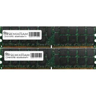 8GB (2X4GB) Nemix Ram Certified DDR2 400MHz ECC Memory for