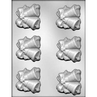 2 1/2 DOUBLE BELL CHOC CANDY MOLD
