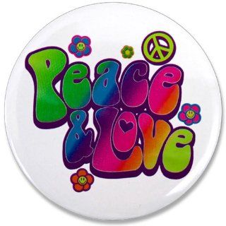 3.5 Button Peace And Love 