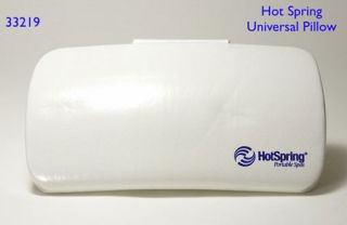 Hot Spring Spa Universal Hot Tub Pillow White