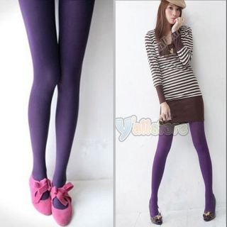 New Fashion Sexy Good Quality Women Velvet Leggings Tight Pants Purple