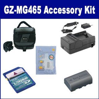 JVC Everio GZ MG465 Camcorder Accessory Kit includes SDM