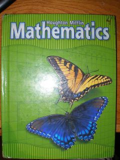 Houghton Mifflin Math Textbook Grade 3 Math Problems
