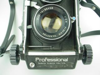Mamiya C330 Professional w 80mm F 2 8 Sekor Beautiful TLR Camera Blue