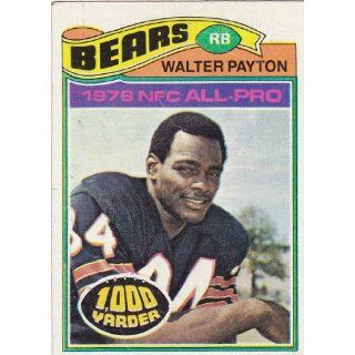 1977 Walter Payton Football Trading Card Chicago Bears
