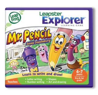 Teaches letter writing, number writing, shapes and art and drawing