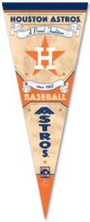 Houston Astros Since 1962 Cooperstown Premium Felt Collectors Pennant