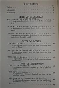 1946 HOWARD CARTER QUESTIONS & ANSWERS ON SPIRITUAL GIFTS PENTECOSTAL