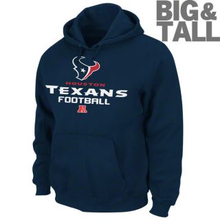 Houston Texans Big Tall Critical Victory V Hooded Sweatshirt