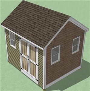 10x12 Shed Plans  How To Build Guide   Step By Step   Garden / Utility