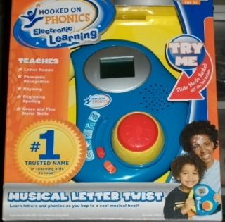  on Phonics Musical Letter Twist Electronic Learning System