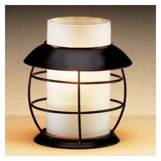 Candle Lamp 430B 5 1/4 x 4 1/2 Black Nautical Metal Lamp