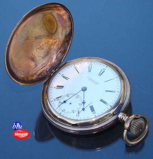 Antique E Howard Co B B Royal Gold Filled Hunter Case Pocket Watch