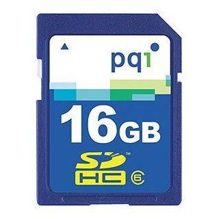 PQI   Flash memory card   16 GB   Class 6   SDHC [PC