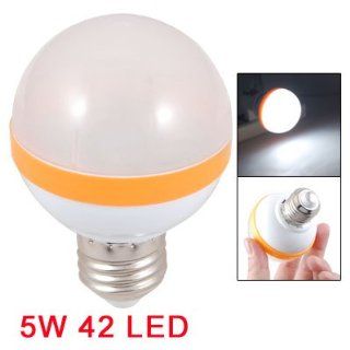 Amico White LED Light Color E27 Screw Base Plastic Lamp